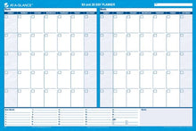 Load image into Gallery viewer, AT-A-GLANCE Wall Planner / Calendar, Undated, Erasable, 30/60-Day, 36 x 24, White/Blue (PM233-28)
