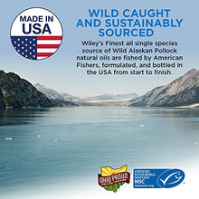 Load image into Gallery viewer, Wiley&#39;s Finest Wild Alaskan Fish Oil - 3X Triple Strength Peak EPA DHA, 1000mg Omega-3s, SQF-Certified, 120 Softgels

