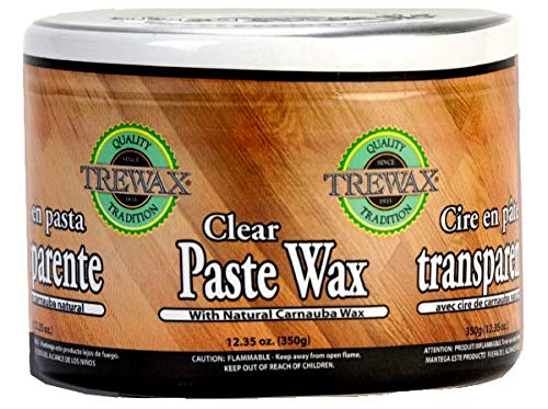 Trewax, Clear, Paste Wax, 12.35-Ounce, 1-Pack