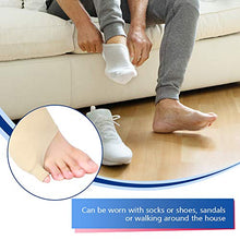 Load image into Gallery viewer, Tailors Bunion Corrector Pinky Toe Pain Relief Pad Soft Silicone Gel Bunion Pads with Anti-Slip Strap, Little Toe Cushions Spacer Guard Bunionette Corrector for Calluses, Blisters, Corns
