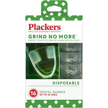 Load image into Gallery viewer, Plackers Grind No More Dental Night Guard for Teeth Grinding, 16 Count
