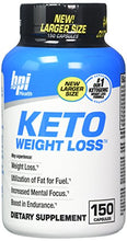 Load image into Gallery viewer, BPI Sports Ketogenic Weight Loss Supplement, 150 Count, New Larger Size, Our #1 Ketogenic Weight Loss Formula
