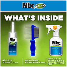 Load image into Gallery viewer, Nix Ultra Lice Removal Kit | Kills Super Lice &amp; Eggs | Includes Lice Removal Comb and Control Spray
