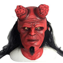 Load image into Gallery viewer, DWBDJW Halloween Latex Mask Blood Queen Mask Cosplay Hellboy Dark Summon Latex Mask Horror Halloween Party Props (Size : 1)
