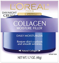 Load image into Gallery viewer, Dermatologist-tested L&#39;Oreal Paris Collagen Moisture Filler Anti Aging Night Face Cream, 1.7 oz.
