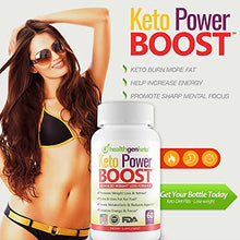 Load image into Gallery viewer, Keto Power Boost Advanced Weight Loss Formula - Burn More Fat - Burn Fat Faster - Accelerated Ketosis Entry with Bhb Exogenous Ketones - Feel Mental Clarity While You Boost Your Diet Potential - Bhb
