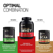 Load image into Gallery viewer, Optimum Nutrition ON Gold Standard Whey Muscle Building and Recovery Protein Powder With Naturally Occurring Glutamine and Amino Acids, Double Rich Chocolate, 73 Servings, 2.26 kg, Packaging May Vary
