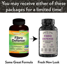 Load image into Gallery viewer, Crystal Star Fibro Defense, 60 Capsules, Black Cohosh, Breast &amp; Uterine Health Between Periods, Gluten Free, Non-GMO
