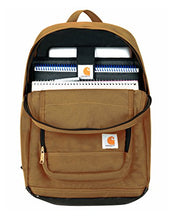 Load image into Gallery viewer, Carhartt Legacy Classic Work Backpack with Padded Laptop Sleeve, Carhartt Brown

