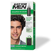 Load image into Gallery viewer, JUST FOR MEN Hair Color H-50 Darkest Brown 1 Each (Pack of 10)
