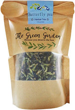 Load image into Gallery viewer, 3 Pack 100% Dried Pure Butterfly Pea Flowers 1.60 Oz. (50 g.) Herbals Blue Tea, All Natural Ingredients, Nontoxic, GMO-Free, Safe and Healthy in Zipper Packaging and Get Free a Wooden Spoon by FBA
