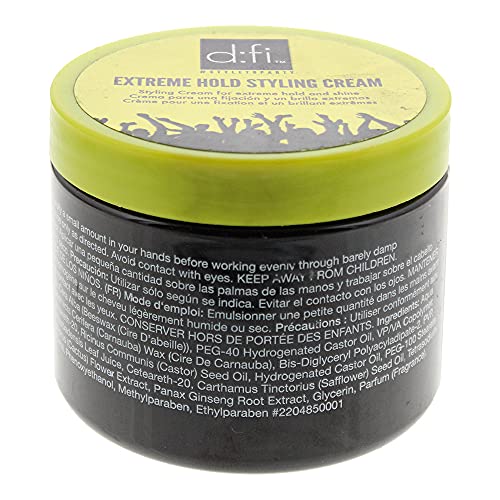 D:FI HAIR Extreme Hold Styling Cream, 5.3 Ounce