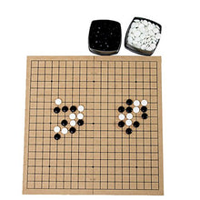 Load image into Gallery viewer, Inhyo GO Set and Chinese Korean Chess at Back Side / Go Board Games/ Go Stones Xiang-qi Board Game / baduk and janggi Sets
