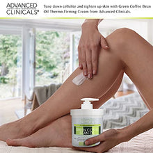 Load image into Gallery viewer, Green Coffee Bean Slimming Cream Moisturizing Anti-Cellulite Cream and Firming Lotion for Legs, Arms, and Body Antioxidant-Rich, Anti-Aging Tightening Cream by Advanced Clinicals (16oz)
