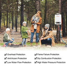 Load image into Gallery viewer, CAMPLUX ENJOY OUTDOOR LIFE BD158 1.58GPM Outdoor Propane Tankless Gas Water Heater
