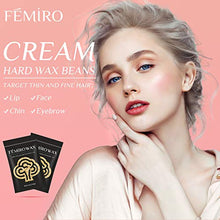 Load image into Gallery viewer, FEMIRO FE-10 Waxing Kit - Hard Wax Warmer- 6 Packs of Hard Wax Beans- Affordable Home Hair Removal Wax Kit for Women- Brazilian Eyebrow Body Waxing Kits
