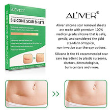 Load image into Gallery viewer, Silicone Scar Sheets,Advanced Scar Removal Sheets,Professional Reusable Scar silicone Scar Strips for C-Section, Surgery, Burn, Keloid, Injuries Acne and Stretch Marks,Old &amp; New Scars,3&quot;1.6&quot;, 4 Sheet
