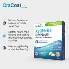 Load image into Gallery viewer, Oracoat Xylimelts for Dry Mouth Relief, Mild Mint (Pack of 3), 40 Count
