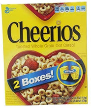 Load image into Gallery viewer, Cheerios Toasted Whole Grain Oat Cereal, 20.35 oz., 2 Count .3 pack
