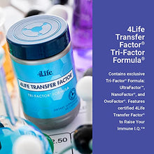 Load image into Gallery viewer, 4Life Transfer Factor Tri-Factor Formula - Immune System Support with Extracts of Cow Colostrum and Chicken Egg Yolk - 60 Capsules
