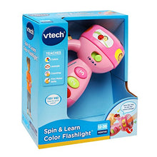 Load image into Gallery viewer, VTech Spin and Learn Color Flashlight Amazon Exclusive, Pink
