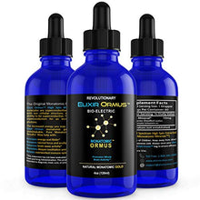 Load image into Gallery viewer, Elixir ORMUS - 4oz - Monoatomic Gold - Manna, Memory AID, Energetically, Monatomic White Powder Gold, Increased Energy, Stamina, Vitality - Gold, Platinum, Iridium
