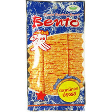 Load image into Gallery viewer, Bento Squid Seafood Snack Sweet &amp; Spicy Wt 24 G (0.85 Oz) X 4 Bags
