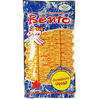 Bento Squid Seafood Snack Sweet & Spicy Wt 24 G (0.85 Oz) X 4 Bags