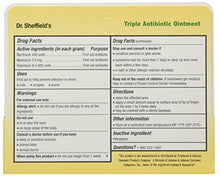 Load image into Gallery viewer, Dr. Sheffield&#39;s Triple Antibiotic Ointment .33 ounce tube (3 Pack)
