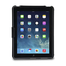 Load image into Gallery viewer, Anti-Theft Case  CTA Impact Resistant Case with Built-in Stand with Steel Core Security Cable Lock for iPad (Gen. 1-6), iPad Air (1 &amp; 2), and iPad Pro 9.7 (PAD-ATC) - Black
