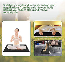 Load image into Gallery viewer, Grounding Mat,Universal Grounding Mat with Grounding Cord,Grounded Therapy,Conductive Leather Mat. (23.6x35.4 inch)
