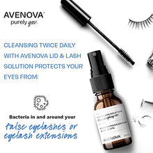 Load image into Gallery viewer, Avenova Eyelid and Eyelash Cleanser Spray - Dry Eye Relief With Pure Hypochlorous Acid, Gentle Everyday Lash Cleanser For Blepharitis Irritation and Stye Treatment, FDA Cleared Formula, 20mL (0.68oz)
