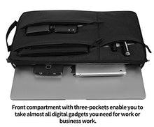 Load image into Gallery viewer, 15.6 Inch Waterproof Laptop Sleeve Bag for HP Envy x360 15.6/Acer Aspire E 15/Aspire 3 5 15.6/Chromebook 15,Lenovo IdeaPad 3 5 15.6, MSI GV62 GS65, ASUS VivoBook 15, Dell Inspiron 15 Laptop Bag,Black
