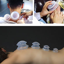 Load image into Gallery viewer, Cupping Therapy Sets Anti Cellulite Cup Silicone Massage Cups Vacuum Suction Cups for Facial Body Massage,Muscle Relaxation,Pain Relief,Anti-Aging-4 Size 5 Cups
