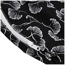 Load image into Gallery viewer, My Brest Friend Original Nursing Pillow Slipcover - Pillow Not Included, Black Flowing Fans
