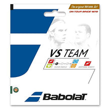 Load image into Gallery viewer, Babolat VS Natural ThermoGut 17 Team Tennis String
