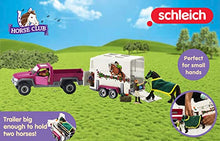 Load image into Gallery viewer, Schleich Horse Club, 15-Piece Playset, Horse Toys for Girls and Boys 5-12 years old Pick Up with Horse Box
