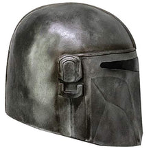 Load image into Gallery viewer, Mandalorian Helmet Adults Black Series Cosplay Halloween Prop Latex (NOT LED)
