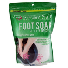 Load image into Gallery viewer, Natural Epsom Salt FOOT SOAK (Eucalyptus) 16oz (454G)
