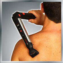Load image into Gallery viewer, MANGROOMER - ULTIMATE PRO Back Shaver with 2 Shock Absorber Flex Heads, Power Hinge, Extreme Reach Handle and Power Burst
