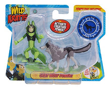 Load image into Gallery viewer, Wild Kratts Toys - 2 Pack Creature Power Action Figure Set - Gray Wolf Power
