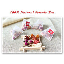 Load image into Gallery viewer, 10 Tea Bags Herbal Tea 100 % Natural Womb Tea for Woman Supports The Female System For Girl Female with Cold Hands and Feet, Uterine Cold
