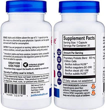 Load image into Gallery viewer, Just Thrive: Probiotic &amp; Antioxidant - Vegan Proprietary Probiotic Blend - 30-Day Supply - 100-Percent Spore-Based Probiotic - 1000x Survivability - Supports Immune and Digestive Health - No Gluten
