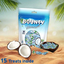 Load image into Gallery viewer, Bounty Miniatures Coconut Filled Chocolate, 150g Pouch (Pack of 3)
