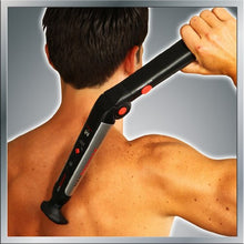 Load image into Gallery viewer, MANGROOMER - ULTIMATE PRO Back Shaver with 2 Shock Absorber Flex Heads, Power Hinge, Extreme Reach Handle and Power Burst
