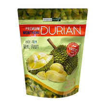 Load image into Gallery viewer, Tropical Fields NEW Premium Monthong Freeze Dried Real Durian 3.5oz, 1 Pack
