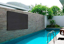 Load image into Gallery viewer, Outdoor TV Cover 44-46 Inch LED Flatscreen TV With Bottom Cover | Weatherproof | Universal Wall Mount Wall Bracket and Stand Compatible | Heavy Duty Smart TV Remote Cover

