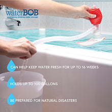 Load image into Gallery viewer, WaterBOB Bathtub Storage Emergency Drinking Water Container, Comes with Hand Pump, Disaster and Hurricane Survival, BPA-Free (100 Gallon) (1 Pack)
