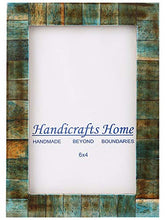 Load image into Gallery viewer, Handicrafts Home 4x6 Verdigris Bone Picture Frames Chic Photo Frame Handmade Vintage
