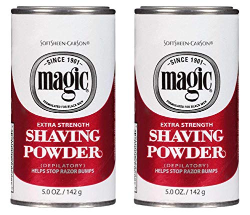 Magic Shaving Powder Red 5 Ounce Extra-Strength (145ml) (2 Pack)